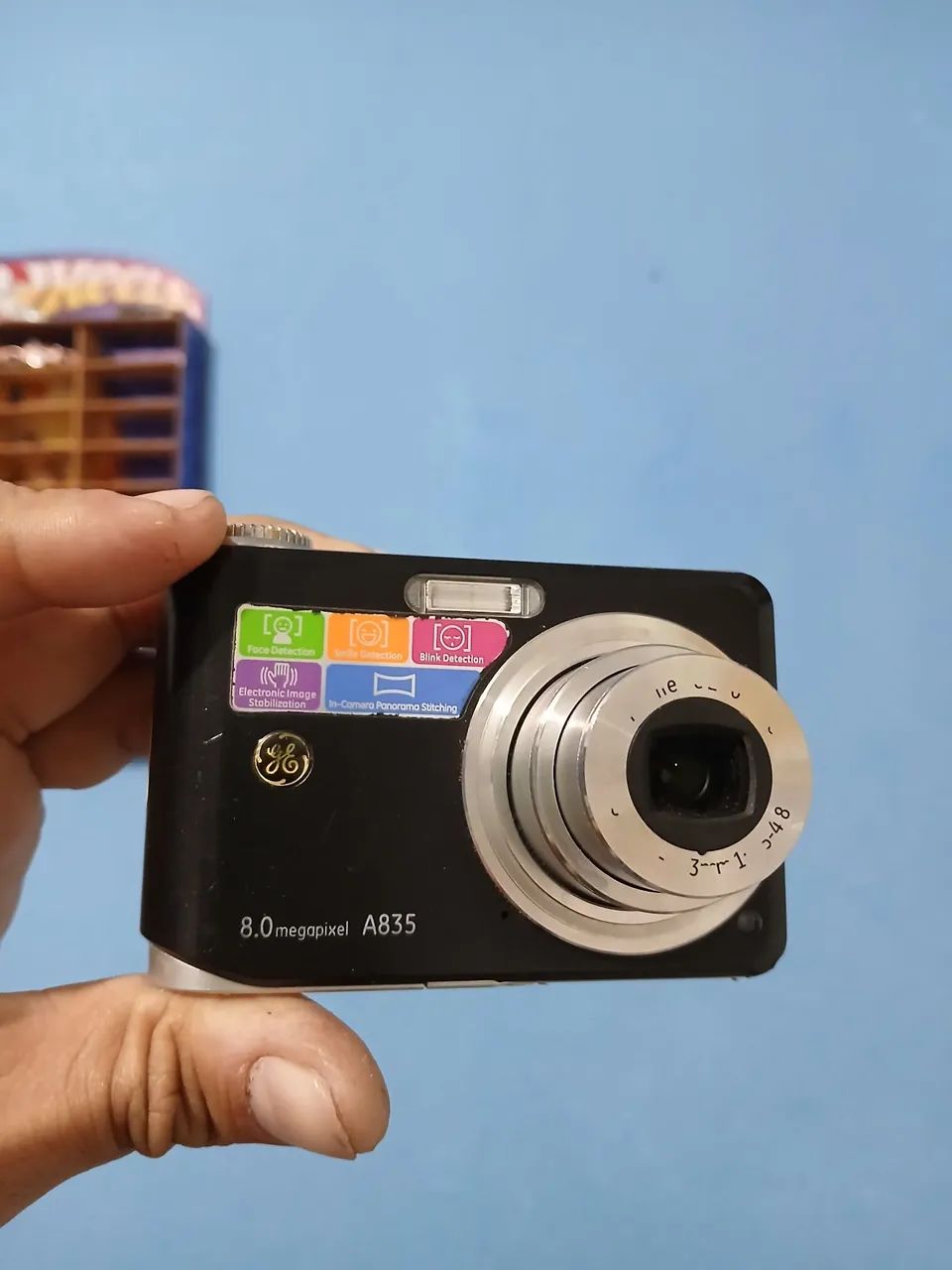 Câmera digital GE 8 mp LEIA A DESCRIÇÃO DO ANÚNCIO 