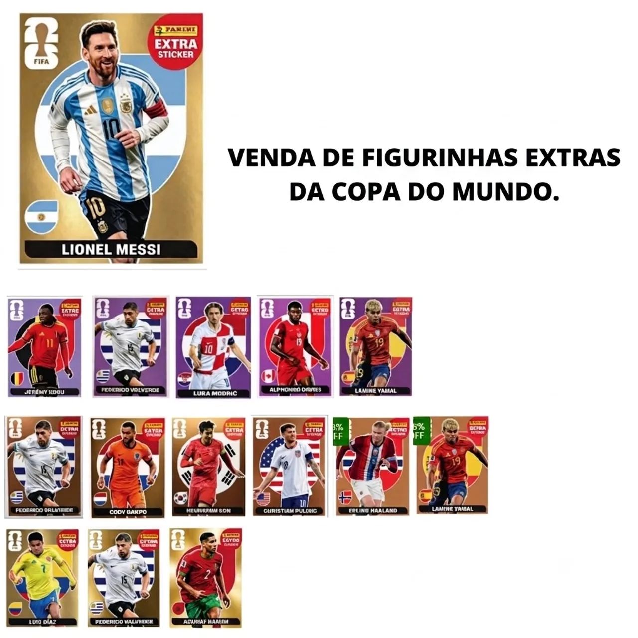 Figurinhas legends da compra do mundo 2026 original 