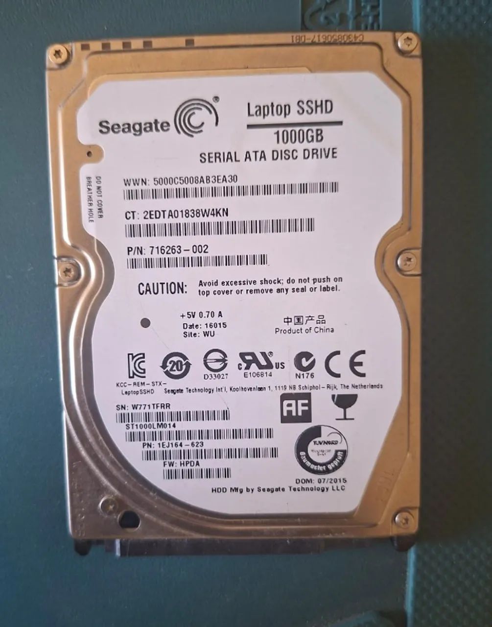 SSHD 1 TB (2015) - Foto 2