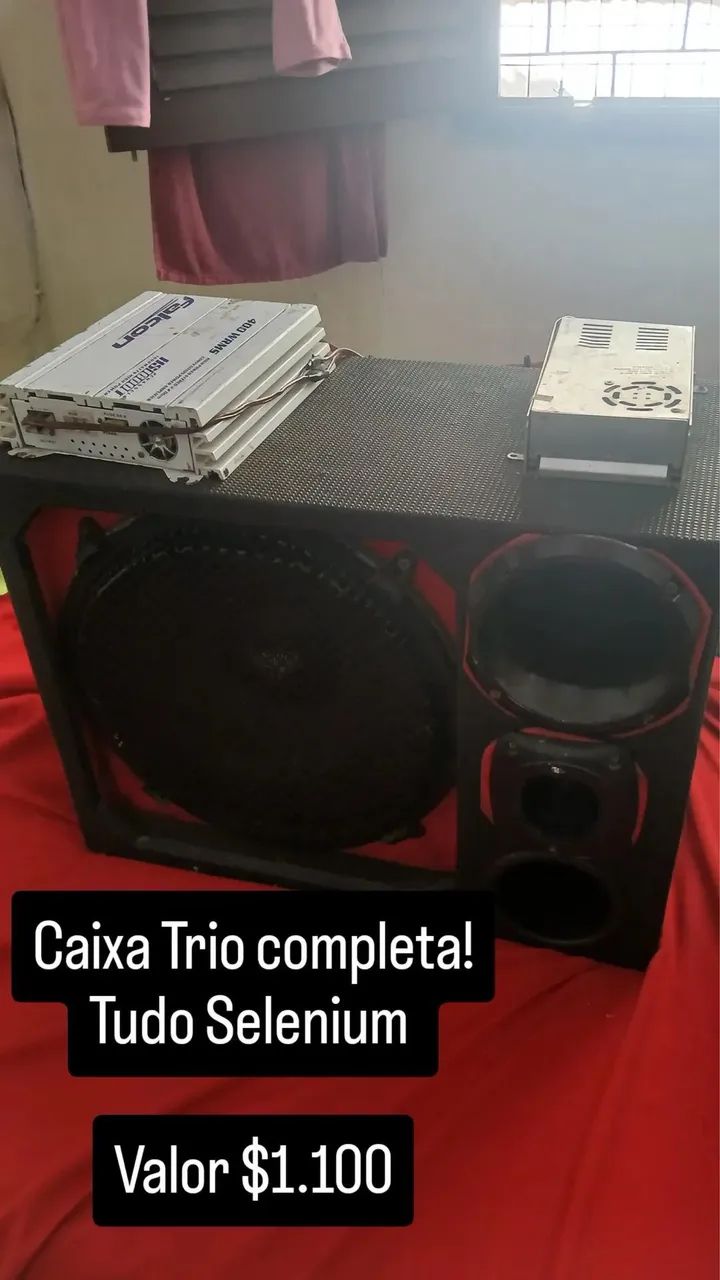 Caixa de som trio  - Foto 2