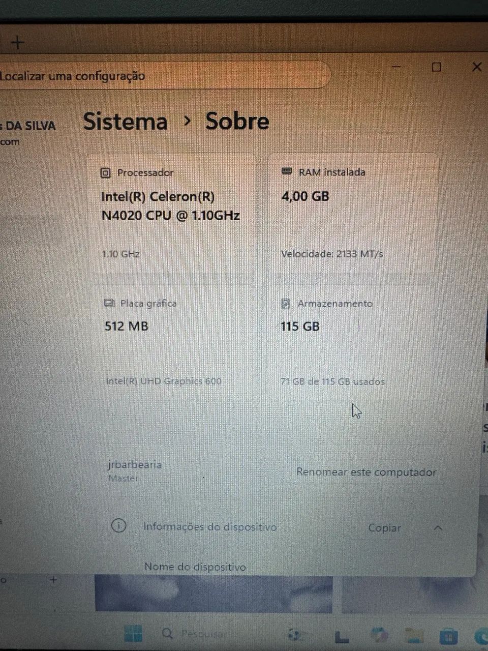 Notebook positivo Vision C4 128A - Foto 3