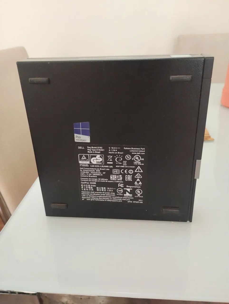 Mini CPU  Dell
