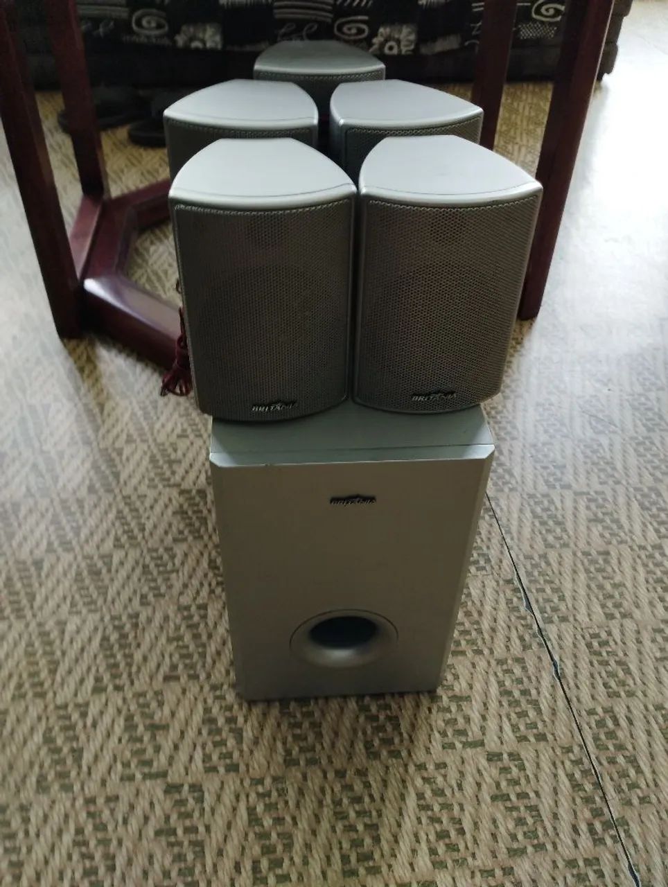 05 caixas de som com sub woofer Britania - Foto 3
