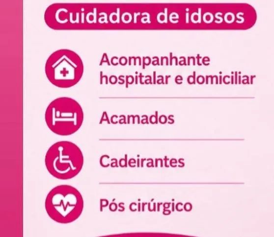 Cuidadora de idosos 