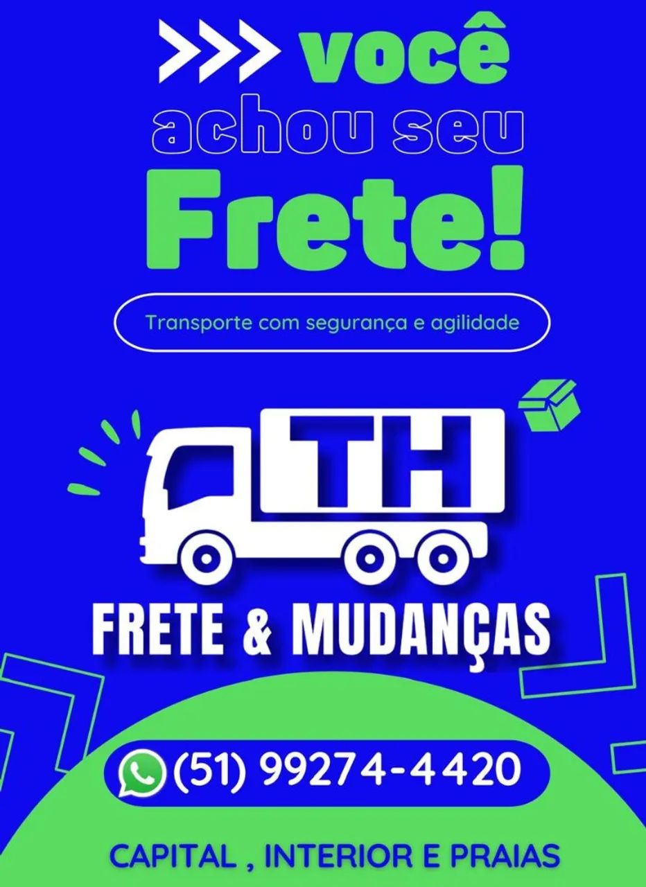Fretes mudanças e descarte