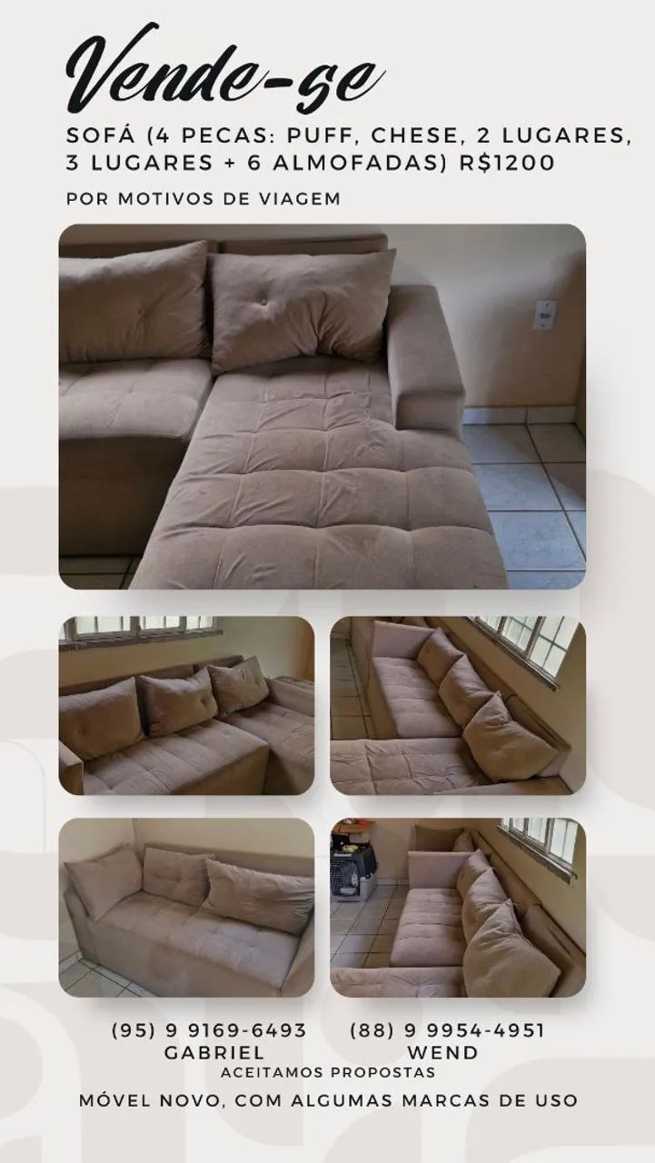 SOFA 6 LUGARES