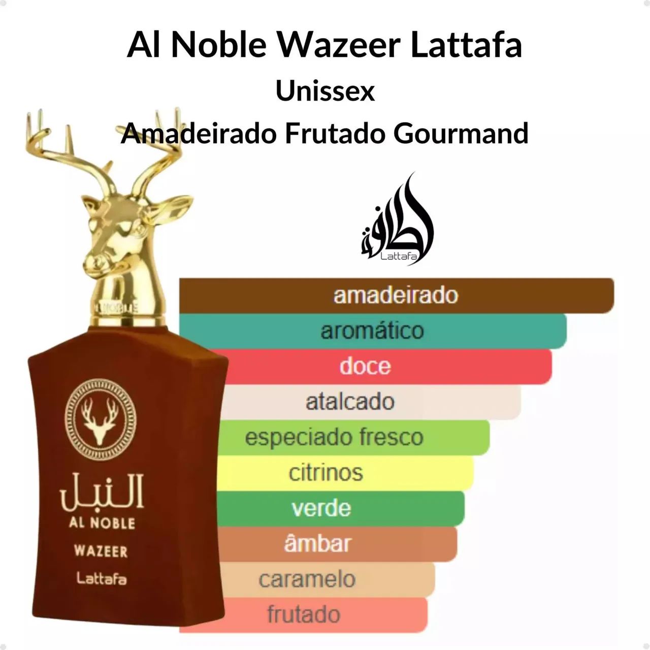 Perfume arabe al noble wazeer e safeer - Foto 4