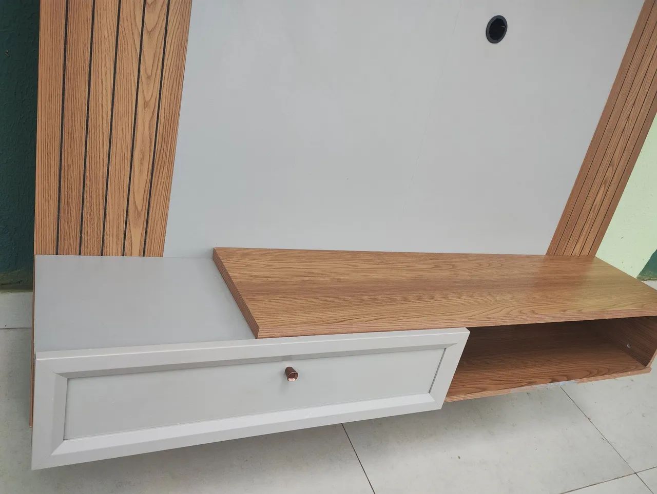 Painel para TV ripado - Foto 3
