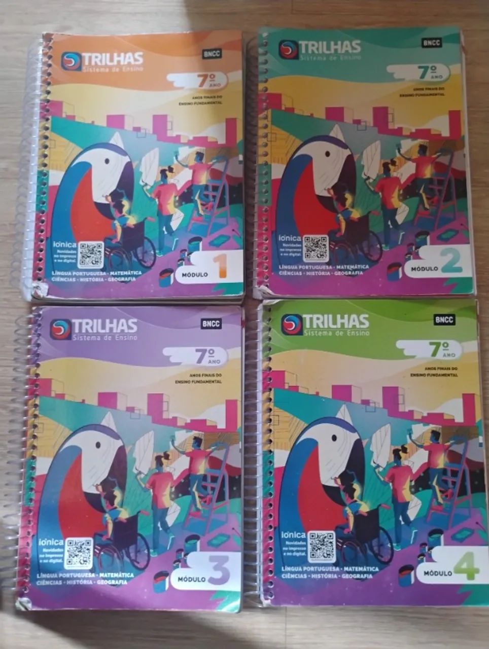 Coleção completa de livros didáticos - FTD 7° ano