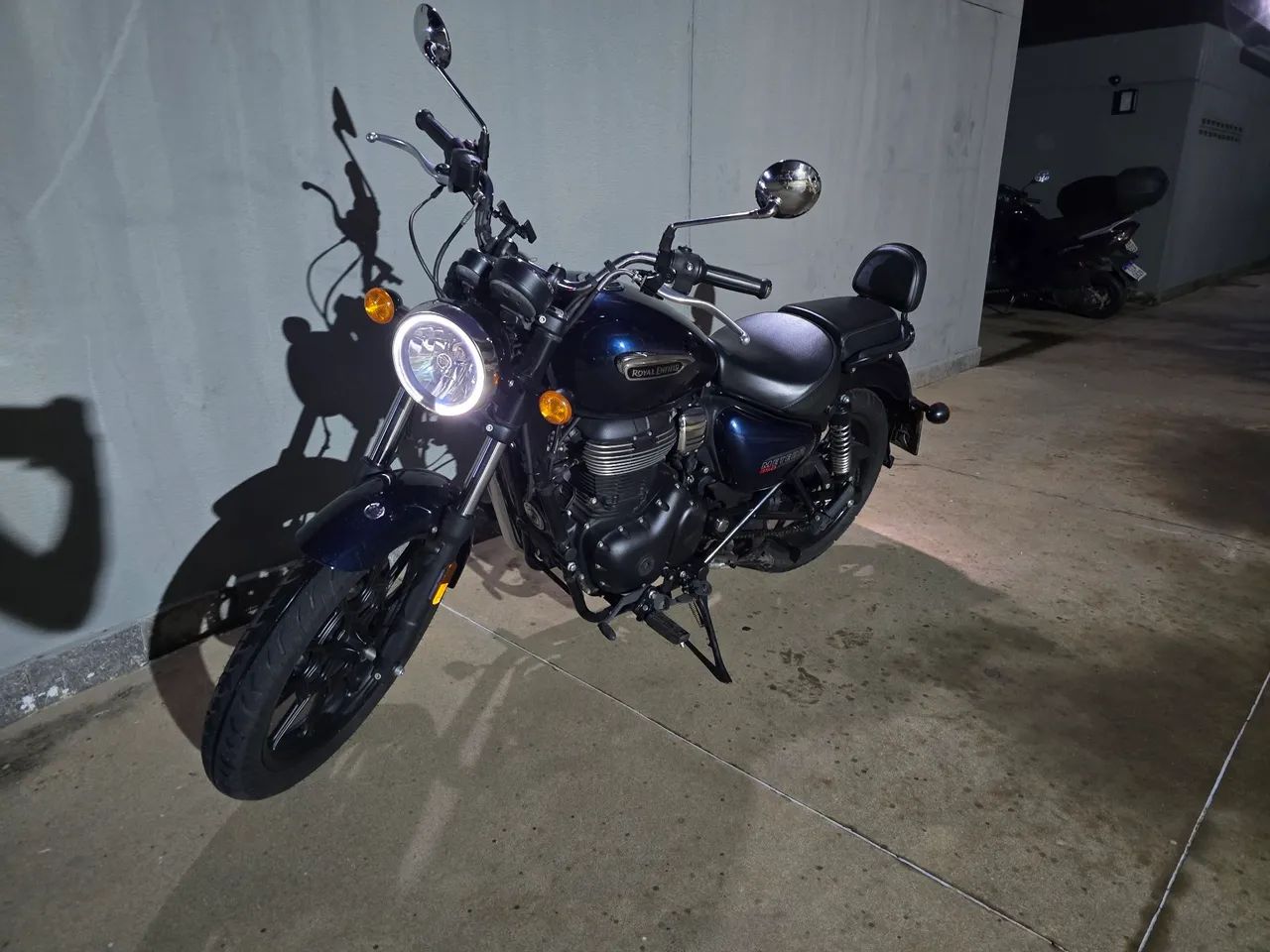 Meteor 350 stellar blue