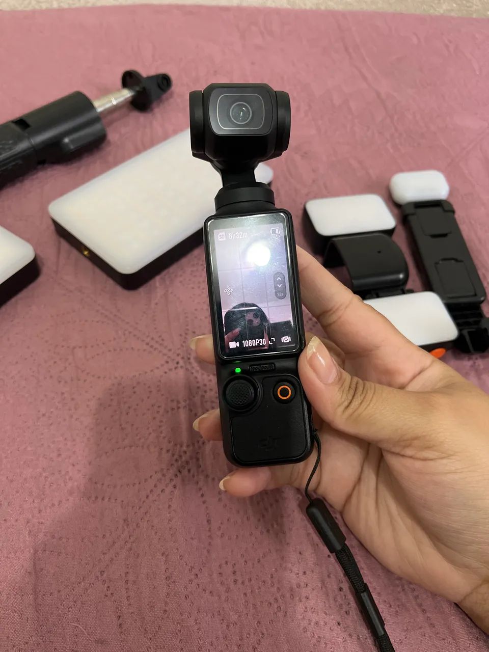 DJI Osmo Pocket 3 + Cartão de Memória 256GB - Câmeras e Filmadoras
