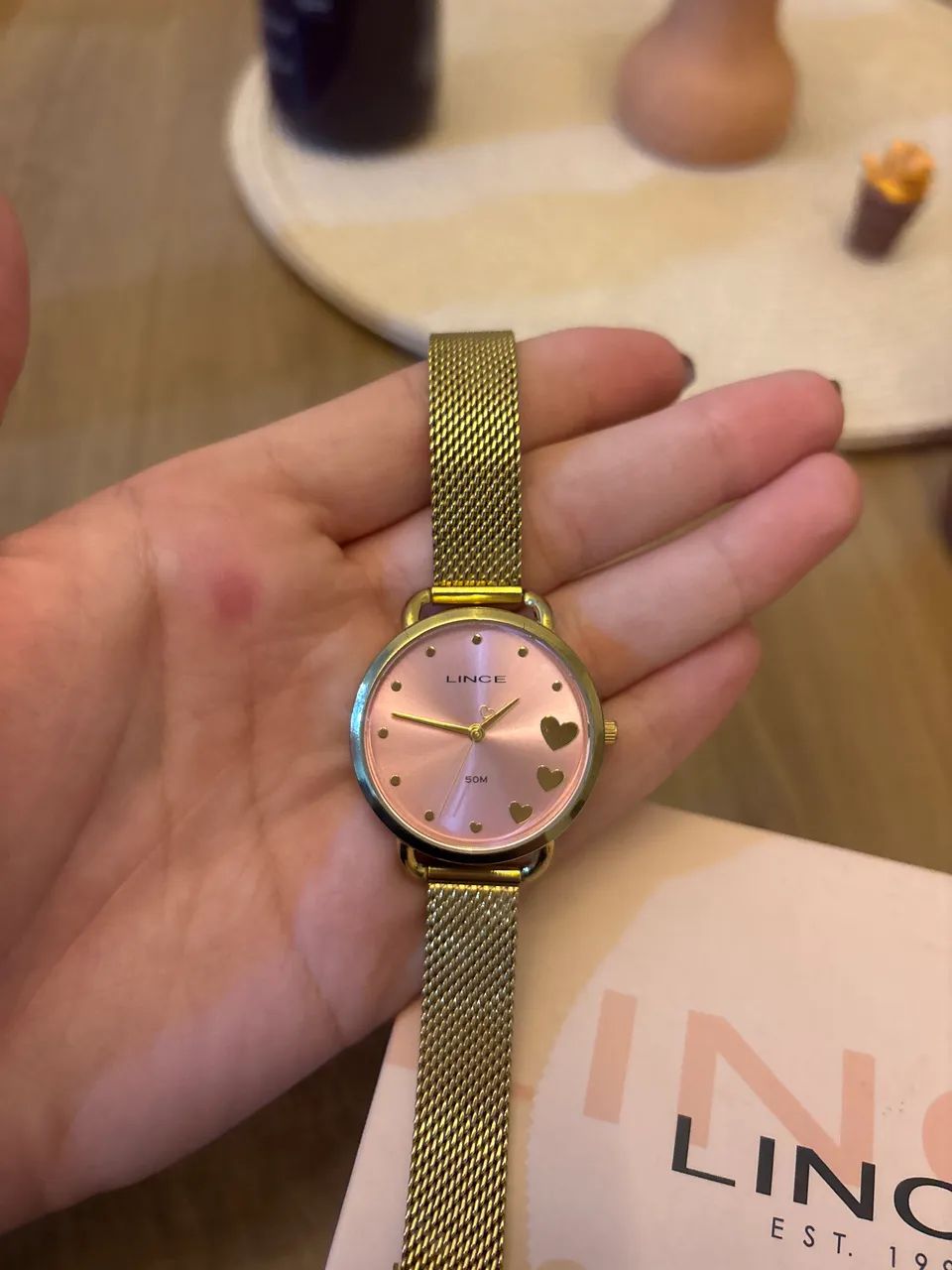 vendo relógio lince original usado 3 vezes  - Foto 2