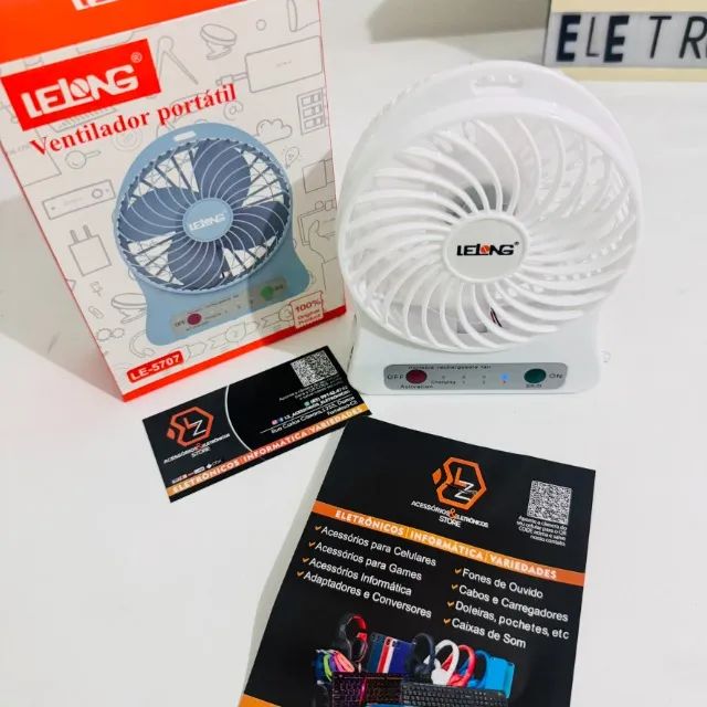 Ventilador Portátil Mini a Bateria