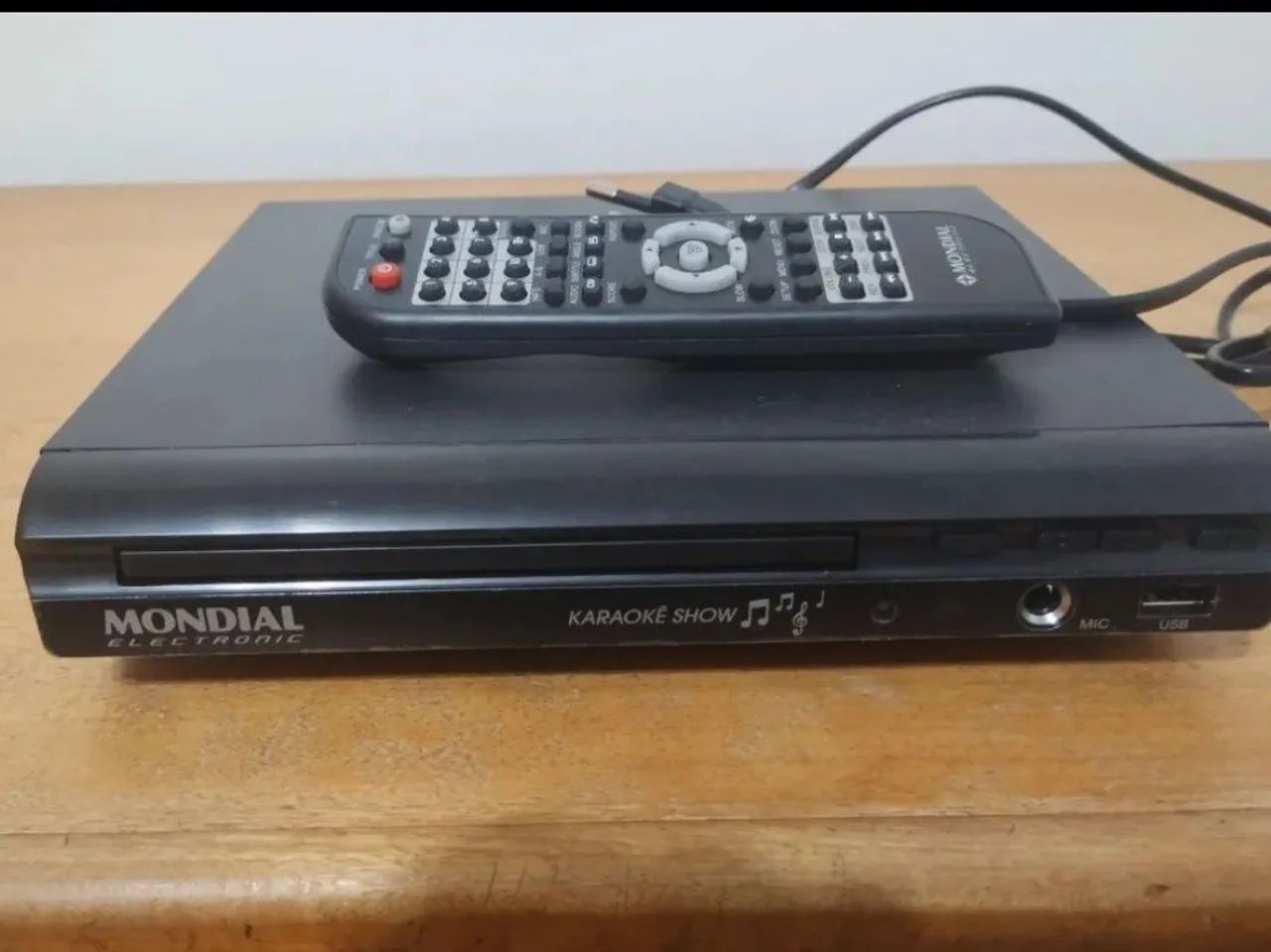 DVD Player Mondial D20 Novíssimo Impecável !!!