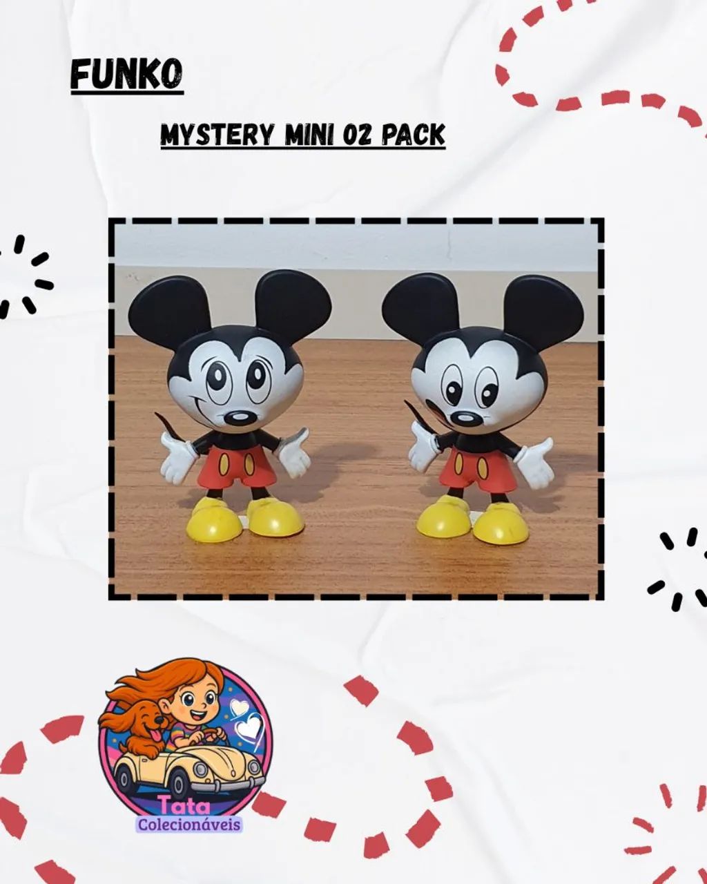 Funko Mystery Mini - Mickey's Mouse - 2 Pack
