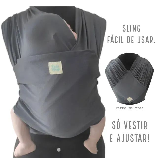 Sling/canguru bebê  - Foto 2