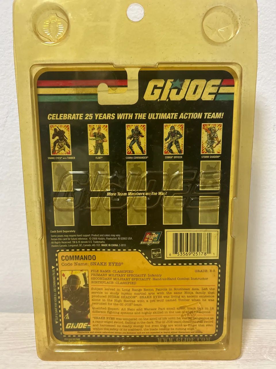 Action Figure G.I.Joe - Snake Eyes - Foto 2