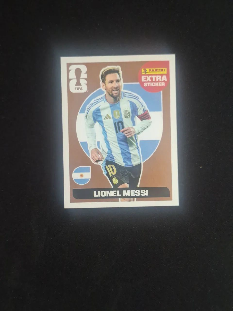 Figurinhas Extras Bronze da Copa 2026 - Messi,  - Foto 2