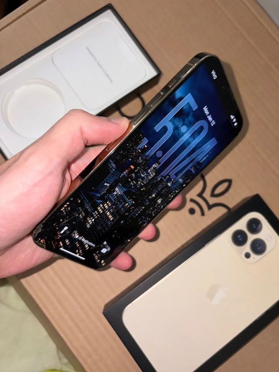 iphone 13 pro max 256gb bateria 74% - Foto 4