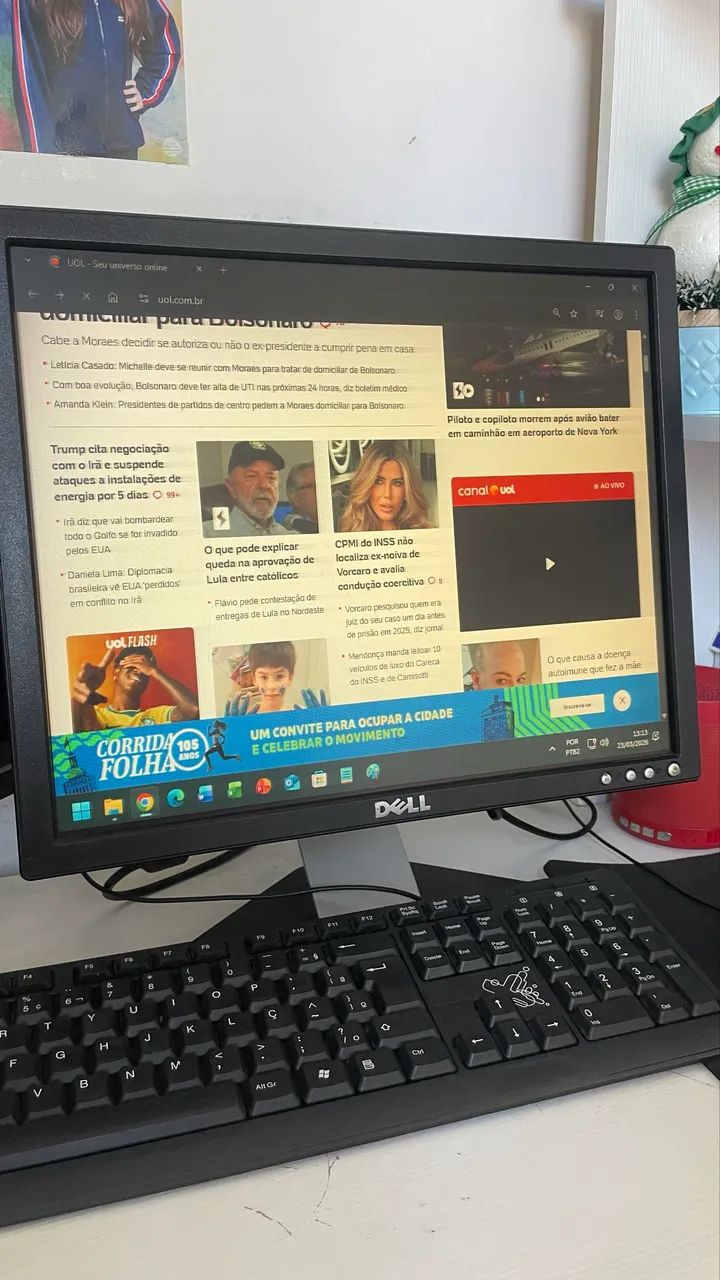 Monitor Monitor Dell 19 polegadas LCD