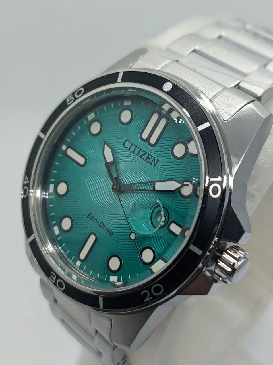 Citizen Marine  Eco-Drive Turquoise AW1816-89L  - Foto 4