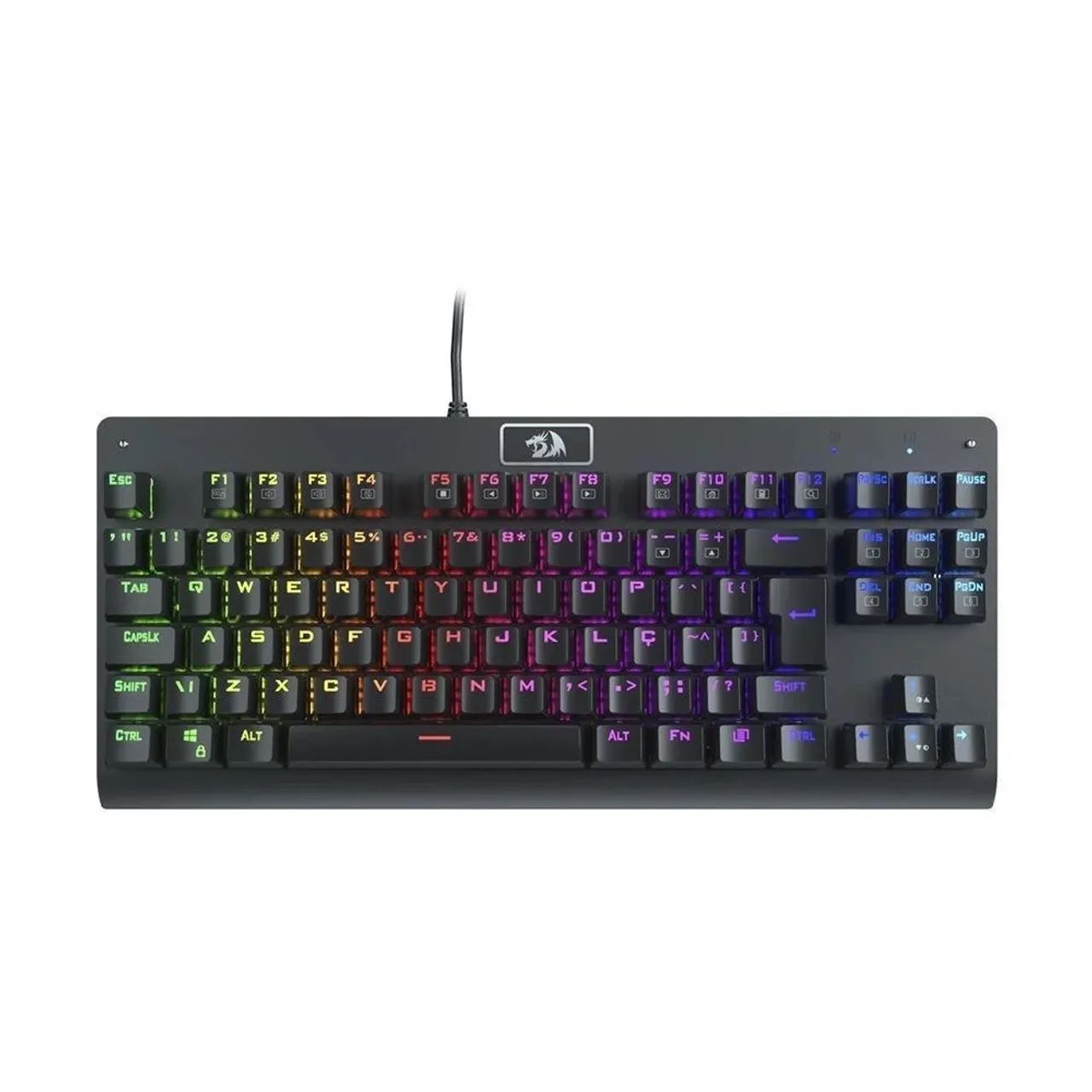 Teclado Dark Avenger preto - Redragon - Foto 3