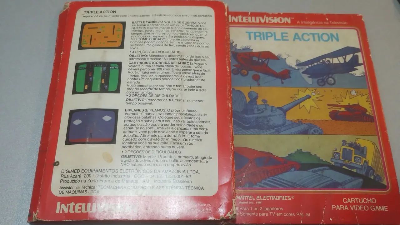 Triple action intelevision com caixa  - Foto 5