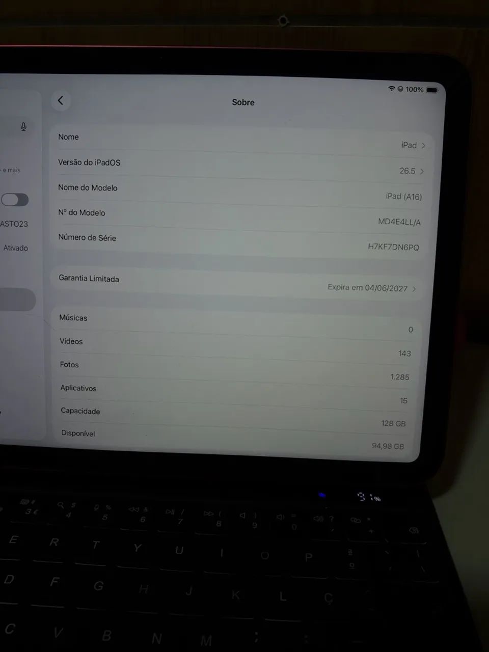 IPAD 11 ROSA 128g - Foto 3