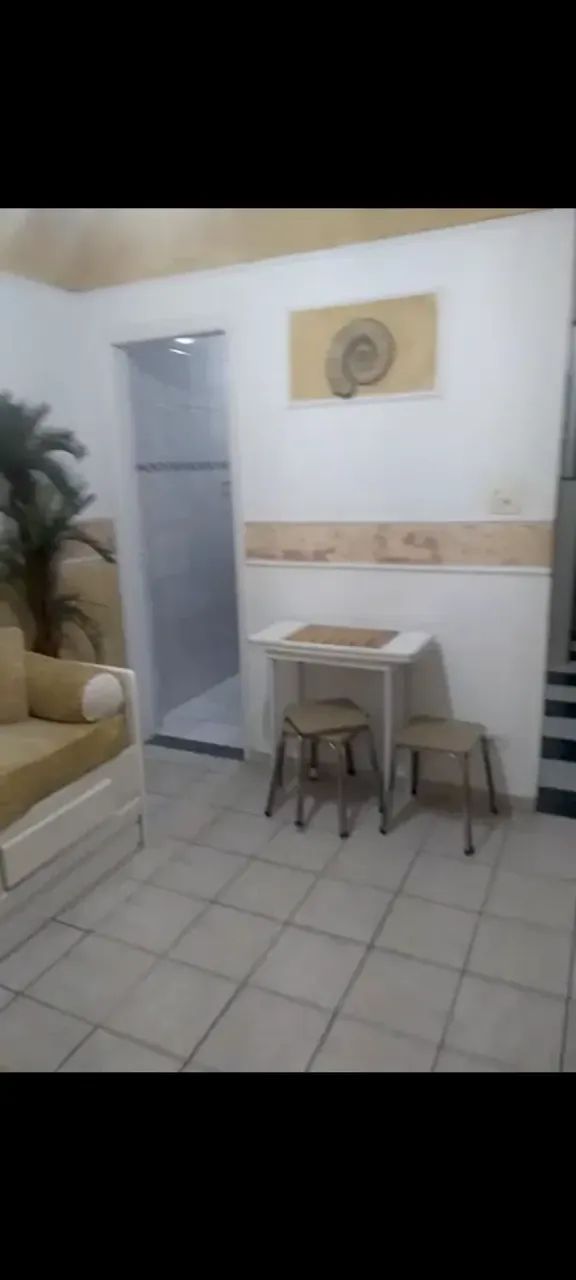 Apartamento kitnet"Prédio frente Praia" (Máquina de Lavar, ar condicionado,Garagem) - Foto 8