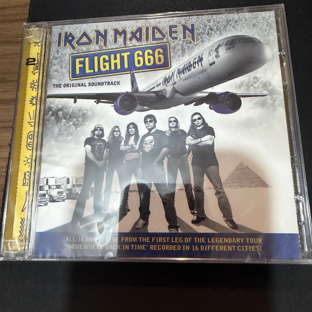 Cd Duplo Iron Maiden Flight 666 Novo Lacrado! - CDs, DVDs etc