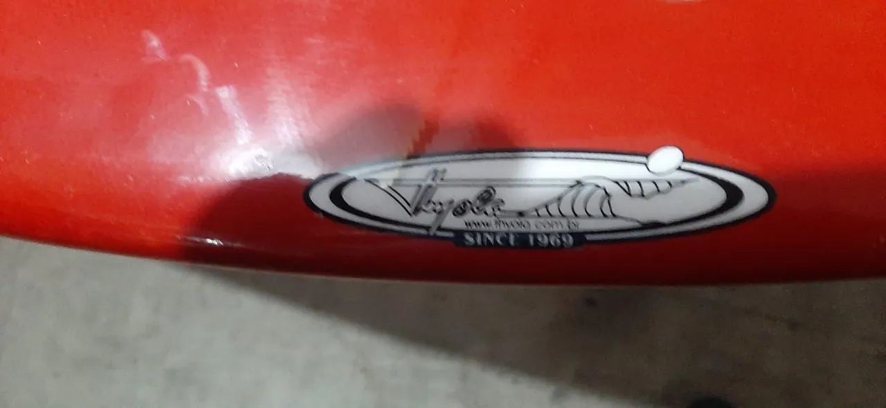 Vendo Prancha relíquia Gun 10'4 pés Lightning Bolt original - Foto 5