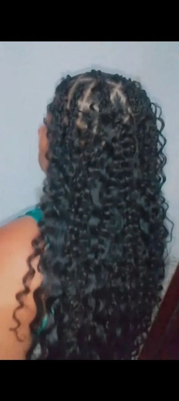 Tranças nagô, bro breid , tranças com Jumbo, trança mina - Foto 3
