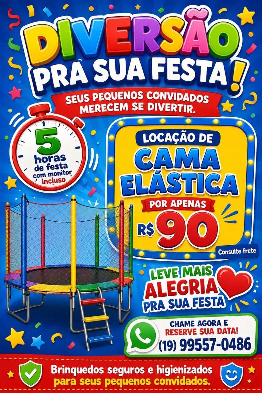 Aluga cama elástica  - Foto 3