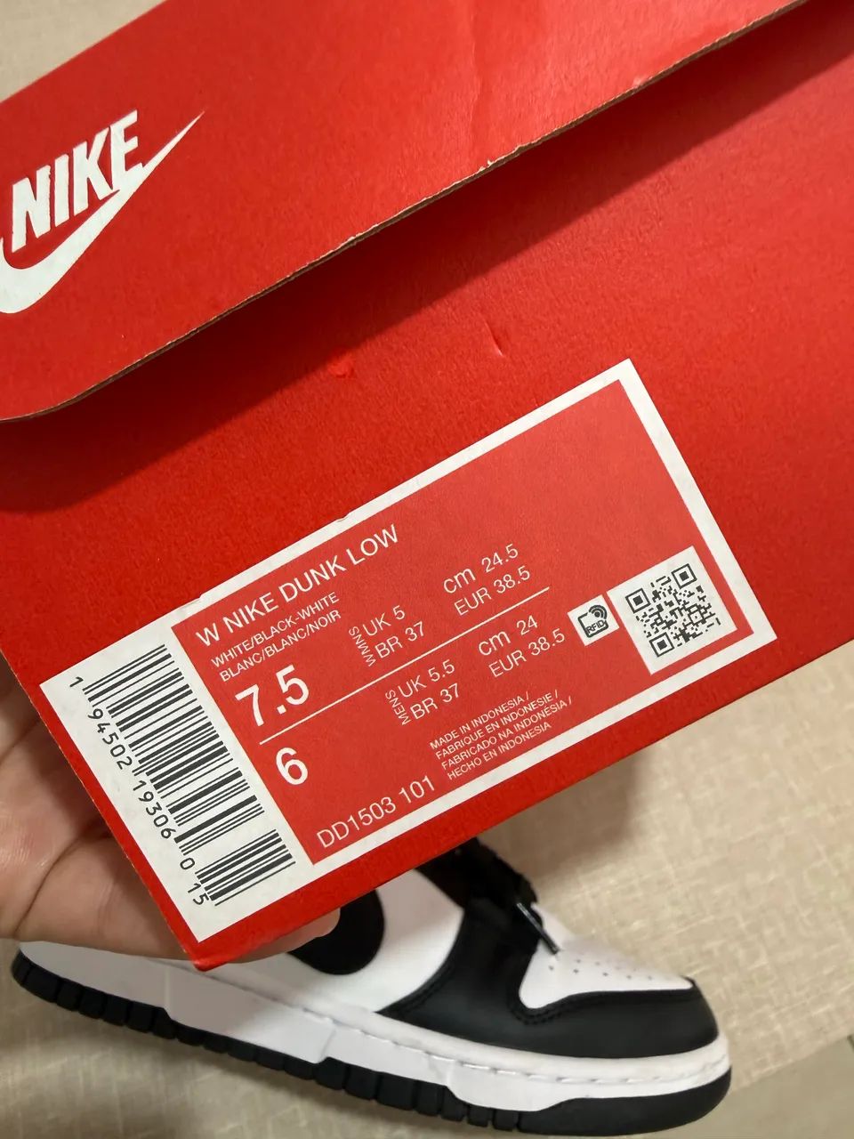 Nike Dunk Panda  - Foto 2