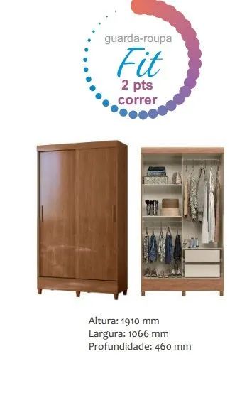 Oferta do Dia!!Guarda roupa de portar de Correr!!!