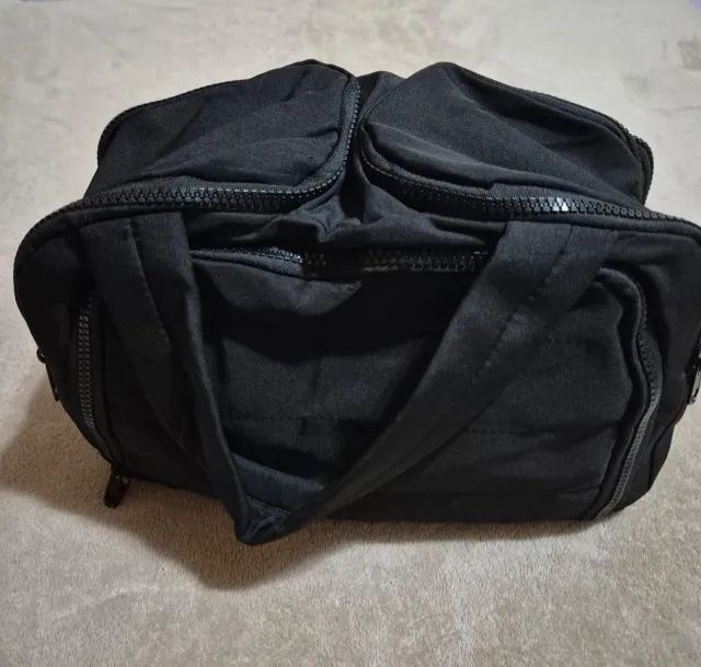 Bolsa de mão preta nova - Foto 4