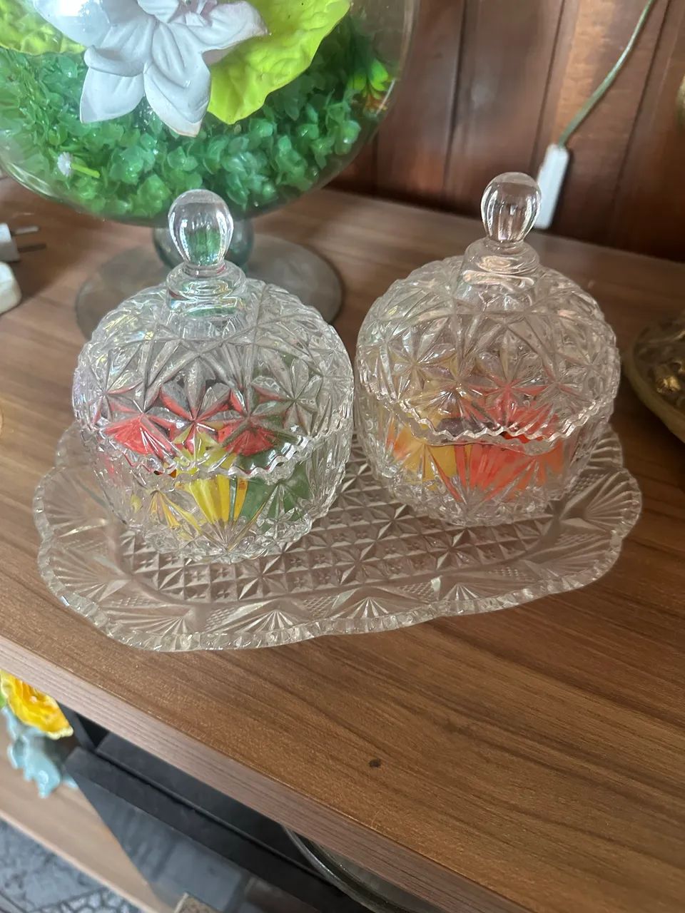 Objetos de decoração 