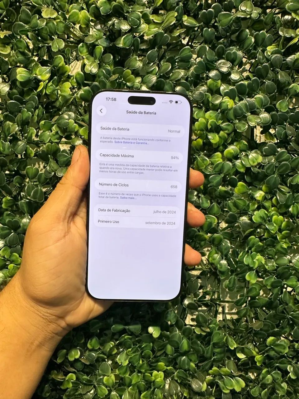 IPhone 16 pro Max 256GB ?94% 6 meses de garantia  - Foto 4