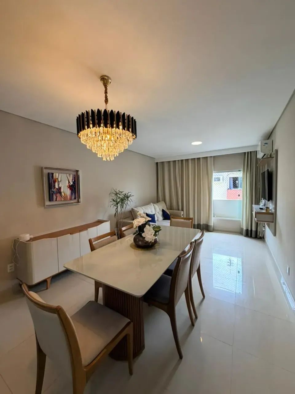 Apartamento a venda Biarritz 3/5 com suíte reformado - Foto 4