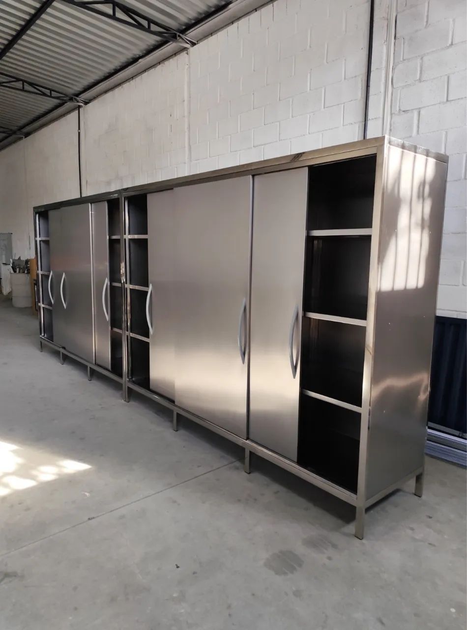 Armário em aço inox 304 ou 430 sob medida