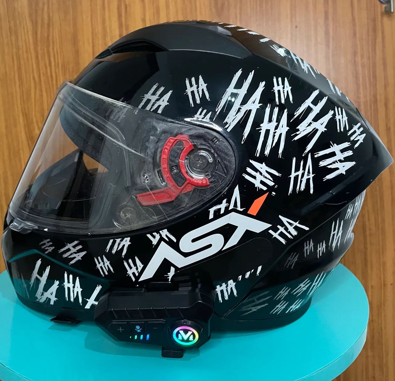 Capacete ASX + Intercom Bluetooth - Foto 2