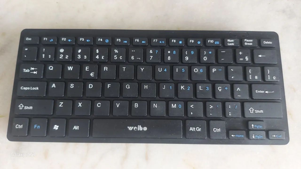 Teclado e mouse sem fio Bluetooth 60 reais  - Foto 2