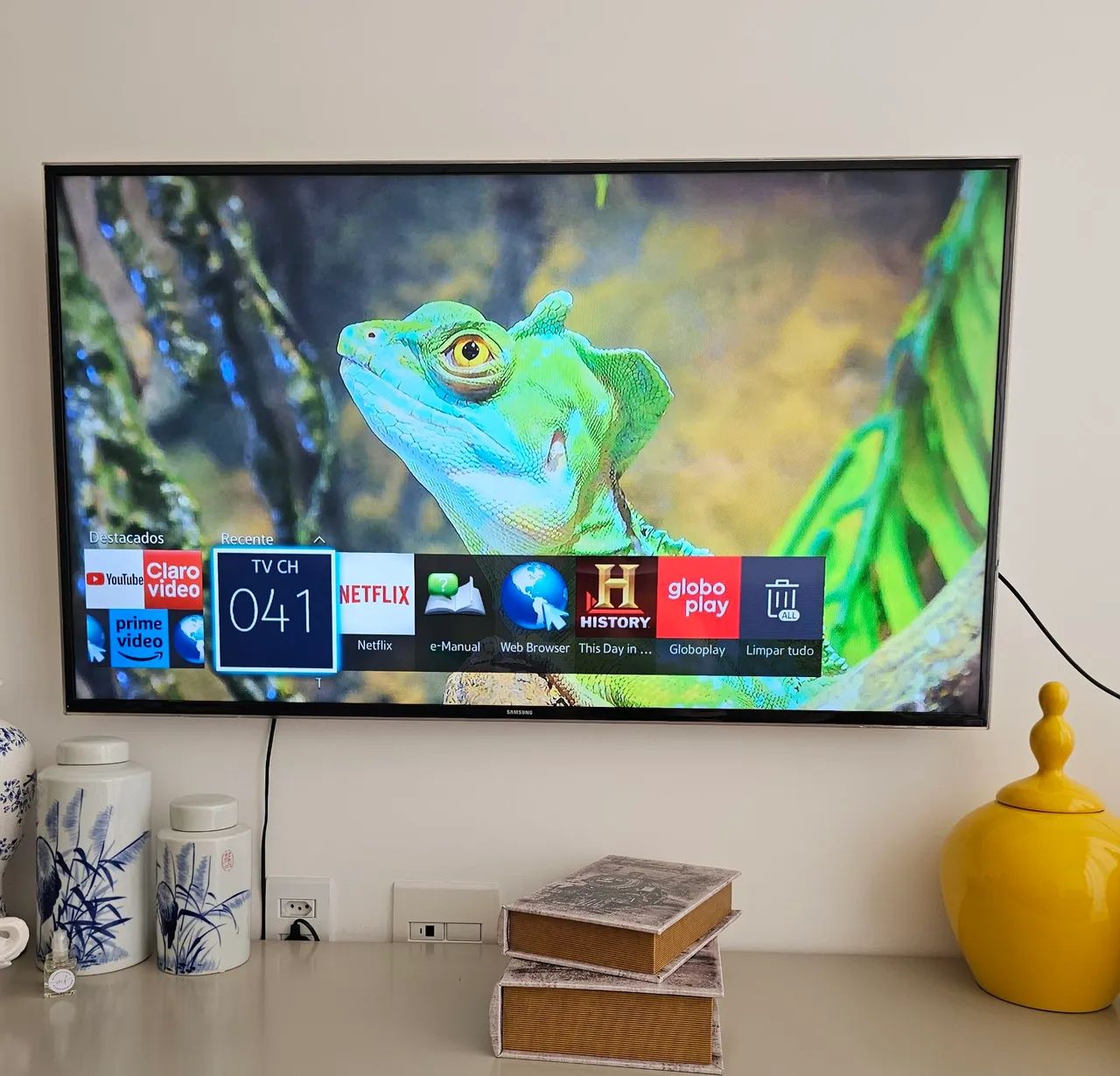 TV SAMSUNG SMART HD 49 POLEGADAS SINAL DIGITAL FUNCIONANDO PERFEITAMENTE 100%