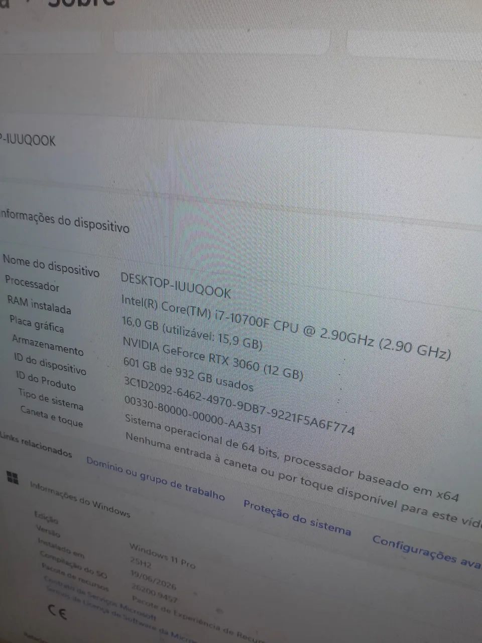 RTX 3060 12GB ASUS(+ CAIXA ORIGINAL) - Foto 4