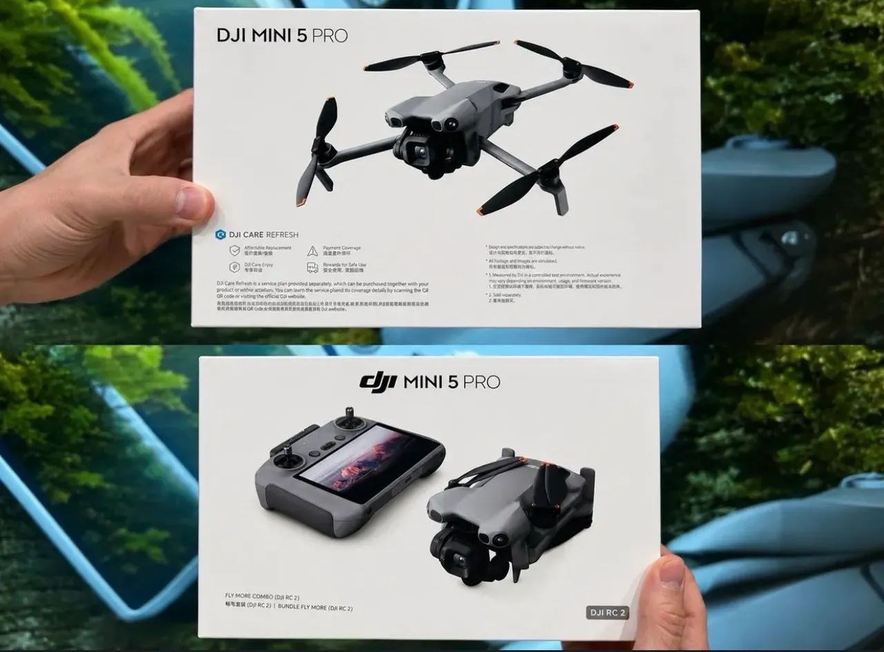 Drone Dji mini 5 pro combo com tela  - Foto 2