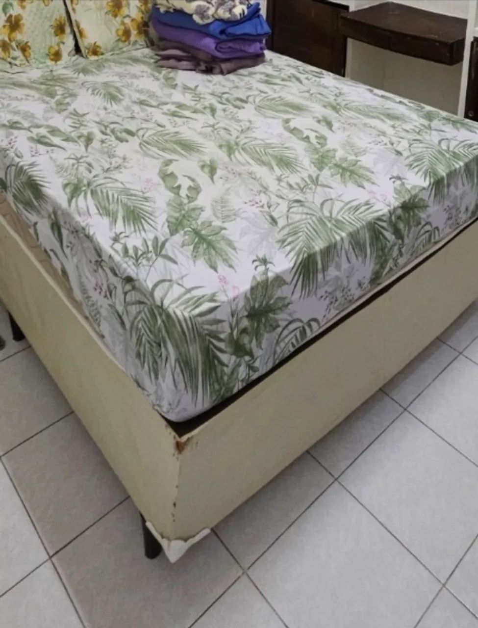 Oportunidade única cama com base ortobom spring pocket 