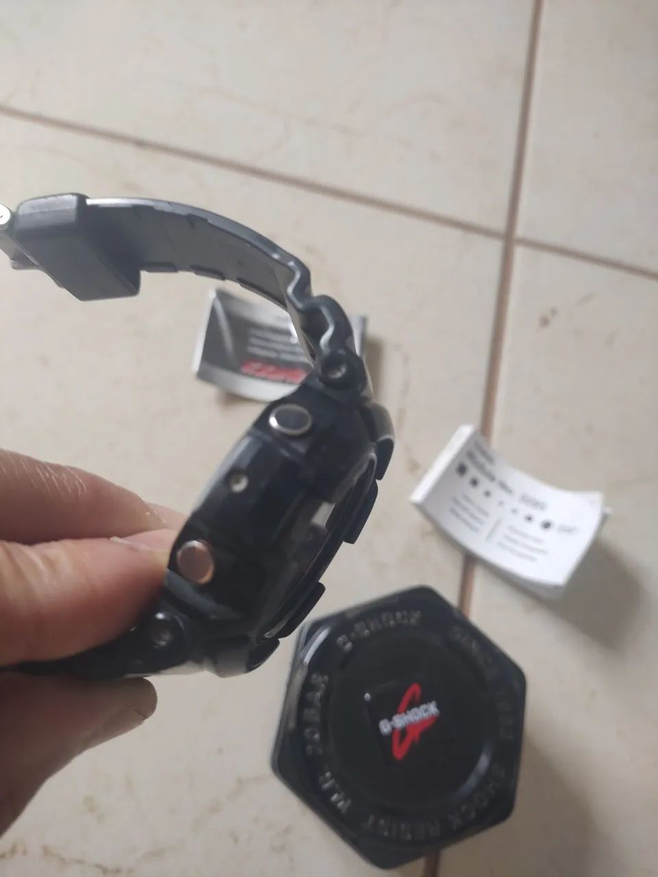 Relógio Casio G shock GA 200 manual caixa  - Foto 2