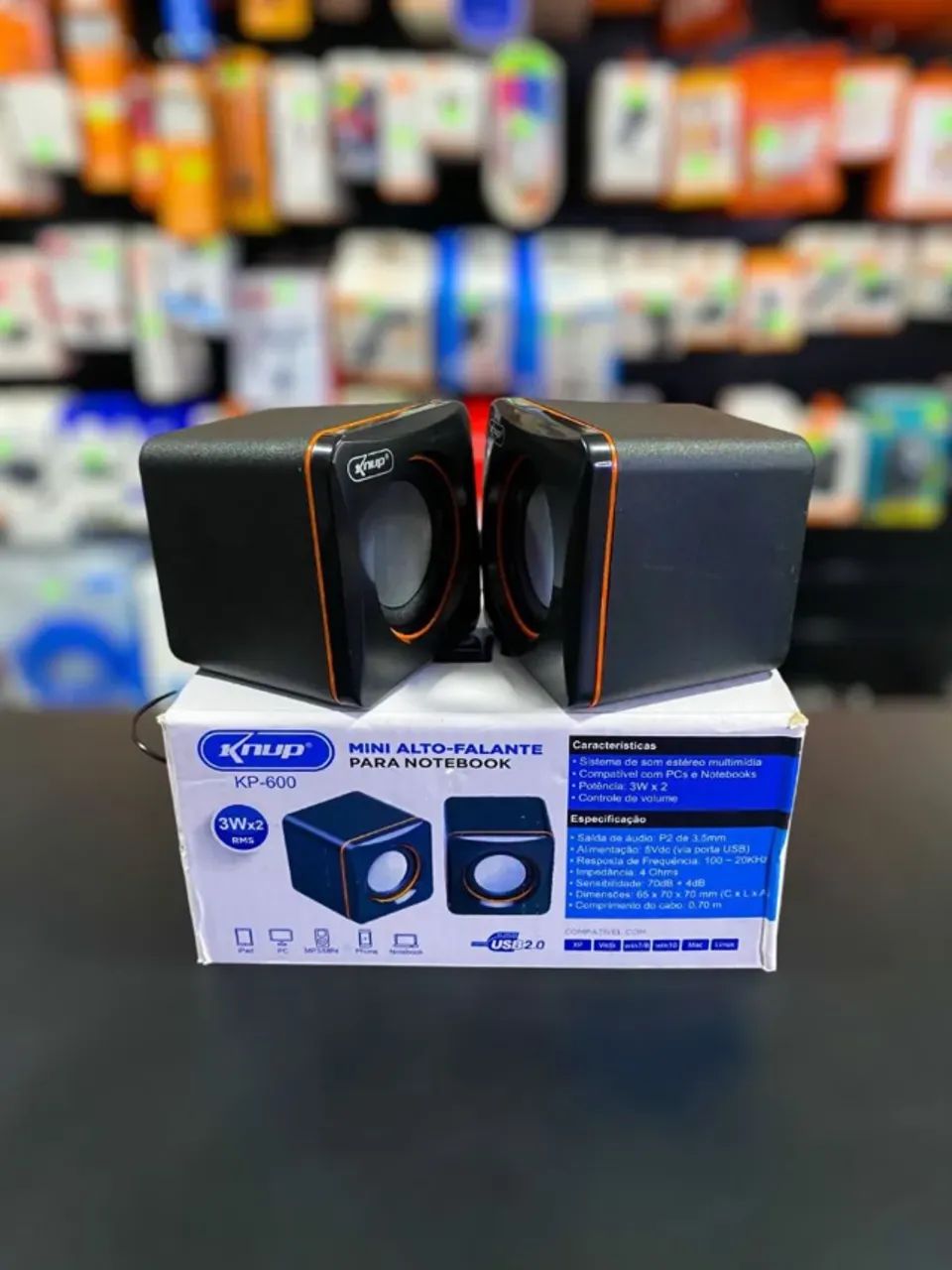 CAIXA DE SOM PARA PC KNUP