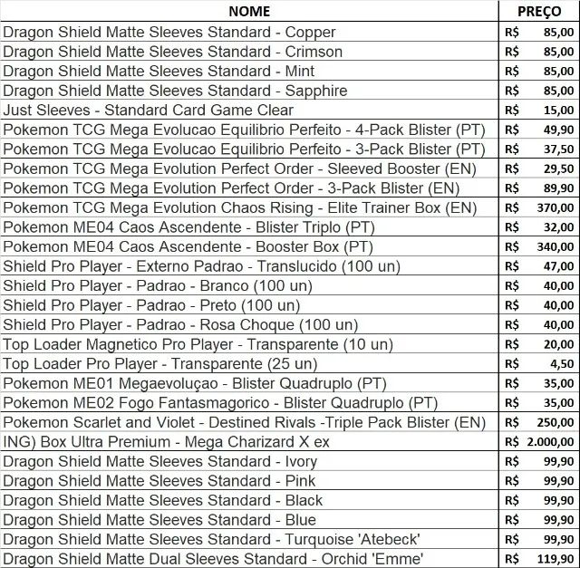 Cartas Pokemon Diversos Lacrados e acessórios  - Foto 2