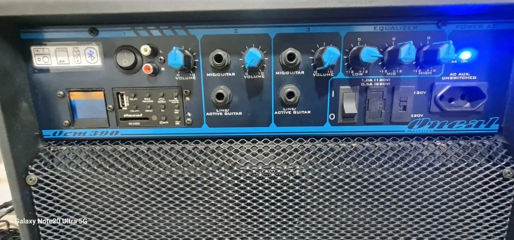 CAIXA DE SOM ONEAL MODELO OCM 390 COM BLUETOOTH - Foto 5